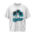 Casablanca Palm Drip Oversize T-Shirt