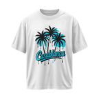 Casablanca Palm Drip Oversize T-Shirt