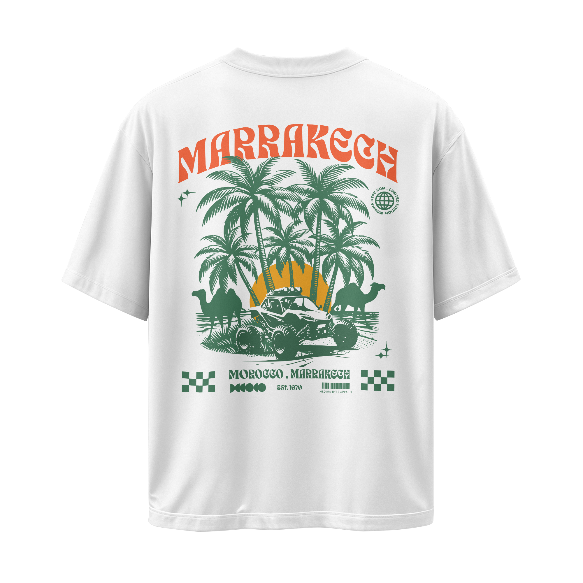 MARRAKECH PALMERAIE Oversize T-shirt