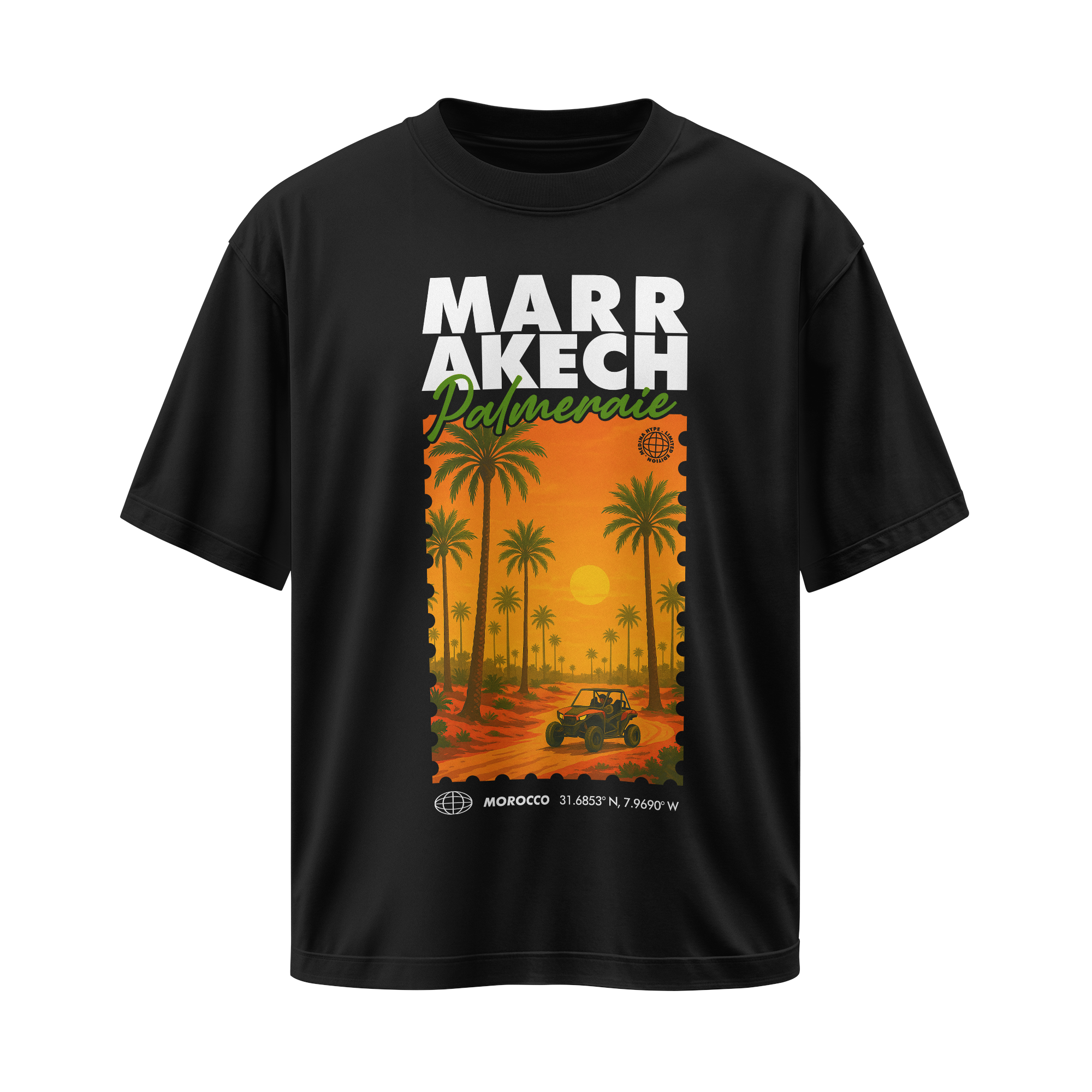MARRAKECH PALMERAIE Oversize T-Shirt