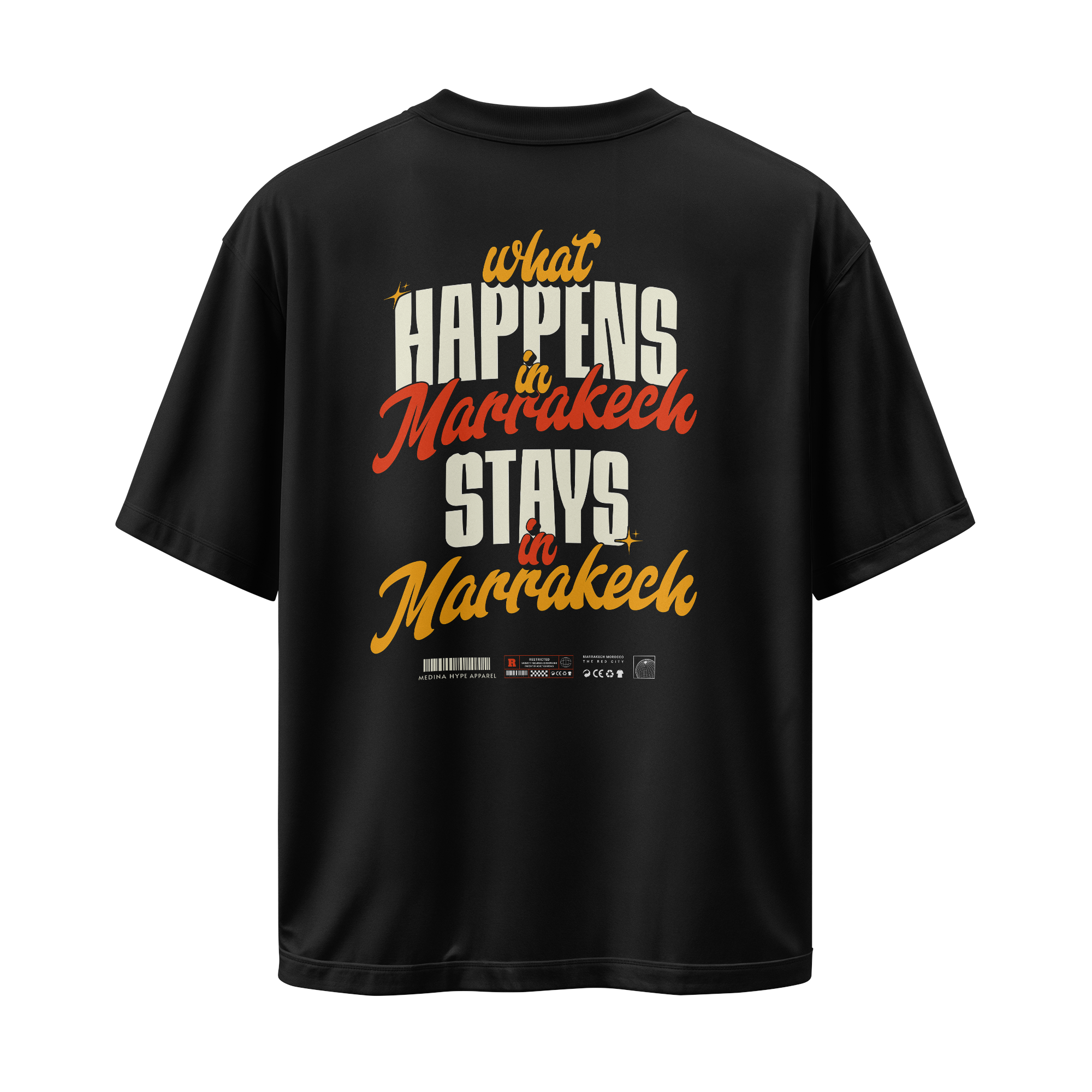 What Happens In Marrakech Oversize T-Shirt